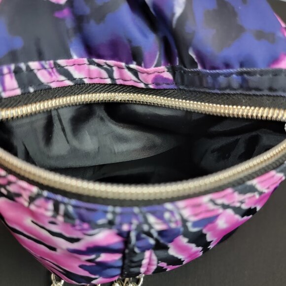 Purple & Pink Mini Backpack | Chain Strap Detail | Y2K Streetwear Style - Picture 5 of 8